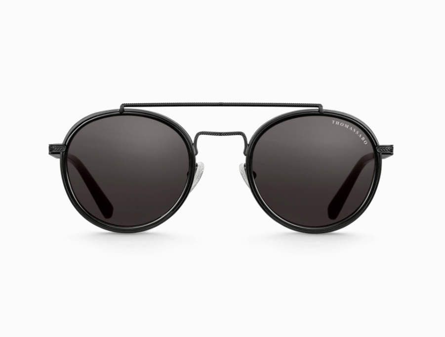 LUNETTES DE SOLEIL JOHNNY PANTO ETHNIQUE NON POLARISÉES