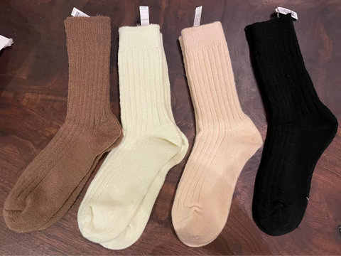 BAS CHAUSSETTES 75% ALPACA