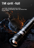LAMPE TORCHE SUPERFIRE 1 ZOOM RECHARGEABLE USB Type C