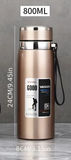 BOUTEILLE / MUG DE VOYAGE SOUS VIDE EN ACIER INOXYDABLE 316 - 800 ML/ 17.25 OZ