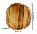 ASSIETTES EN BOIS