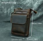 PETIT SAC À BANDOULIÈRE EN CUIR VÉRITABLE