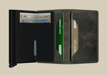 PORTEFEUILLE SLIMWALLET VINTAGE OLIVE BLACK SECRID