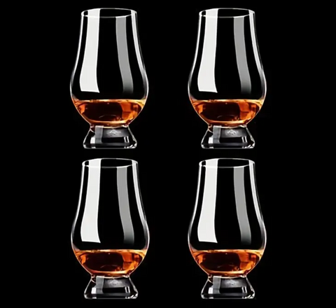 SET DE 4 VERRES À LIQUEUR ÉLÉGANTS - 6.25 oz / 185 ml