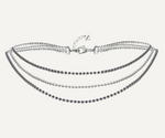 COLLIER NEBULA ARGENT ET CRISTAUX SWAROVSKI® VIDDA