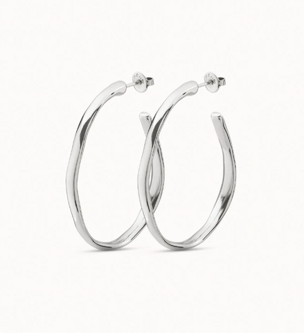 BOUCLES D'OREILLES À CERCEAUX OUVERTS de UNOde50
