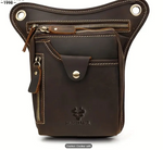SAC À BANDOULIÈRE EN CUIR AJUSTABLE