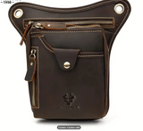 SAC À BANDOULIÈRE EN CUIR AJUSTABLE