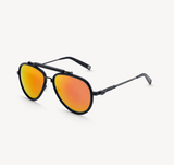 LUNETTES DE SOLEIL AVIATEUR NOIRES HARRISON TÊTE DE MORT