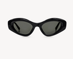 LUNETTES DE SOLEIL RYLEY OVALES ET NOIRES