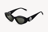 LUNETTES DE SOLEIL RYLEY OVALES ET NOIRES