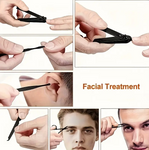 KIT DE SOINS DES ONGLES EN ACIER CARBONE - 24 pcs