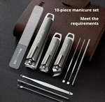 KIT DE SOINS DES ONGLES DE LUXE - 10 pièces