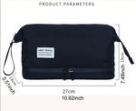 GRANDE TROUSSE DE TOILETTE LÉGÈRE - 27 cm x 19 cm x 14 cm