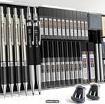 DIFFÉRENTS SETS DE CRAYONS POUR DESSINER AVEC ÉTUI