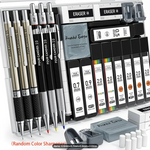 DIFFÉRENTS SETS DE CRAYONS POUR DESSINER AVEC ÉTUI