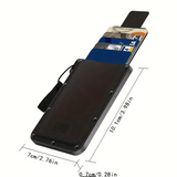 PORTE-CARTES en CUIR MINIMALISTE