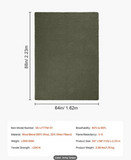 COUVERTURE DE LAINE 162 X 223 cm/ 64 x 88 po