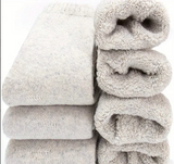 CHAUSSETTES / BAS LAINE TISSÉE ÉPAISSE MÉLANGÉE