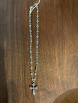 COLLIERS CHAINES 60 CM AVEC PENDENTIF CROIX STYLE GOTHIQUE