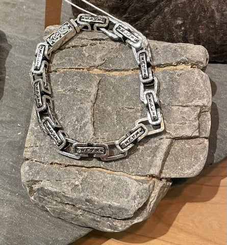 BRACELET MÉTAL ARGENT