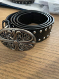 CEINTURES NOIRES CUIR