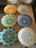 Lot d'assiettes creuses 