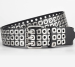 CEINTURE CUIR À BOUCLE EN MÉTAL