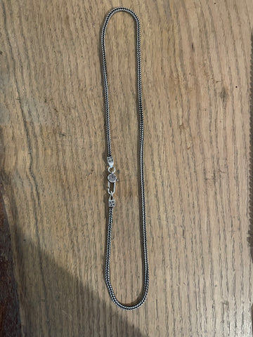 COLLIER MÉTAL PLAQUÉ ARGENT