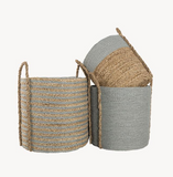 PANIERS ASSORTIS TISSÉS D'HERBES DE MER DE BALI POKOLOKO