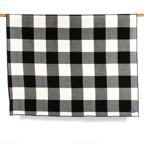 FARIBAULT - COUVERTURE OVERSIZED BUFFALO CHECK - QUEEN SIZE