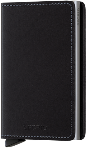 SLIMWALLET PORTE-CARTES CUIR ANTI-FRAUDE SECRID ORIGINAL BLACK
