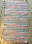 Tapis Chindi 100% Coton Pastel 3' X 5' / 90 x 150 cm